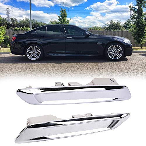 Amazon | Bumdenuu 車のフロント左右クロームフェンダートリム